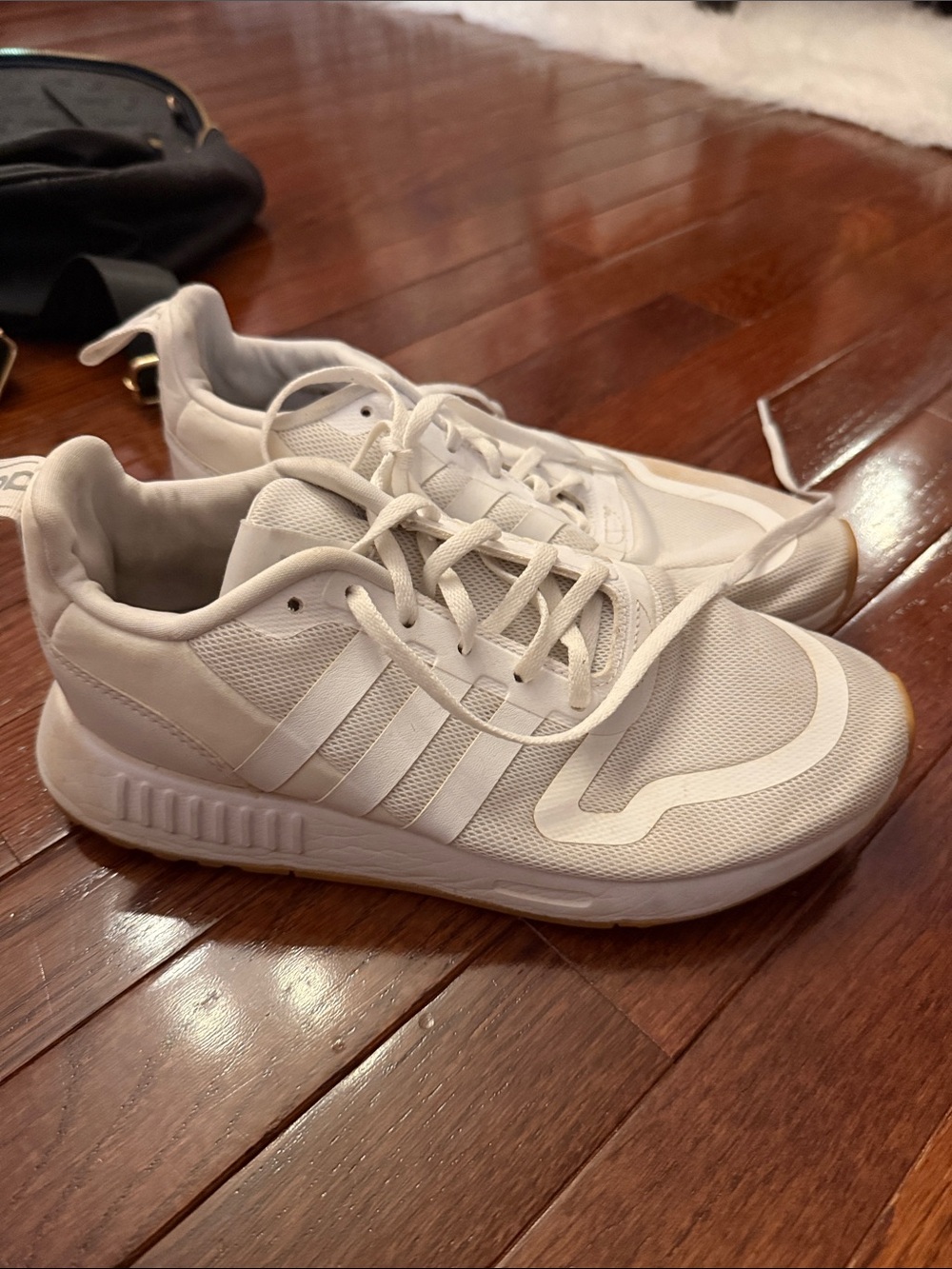 adidas Men's White Athletic Sneakers